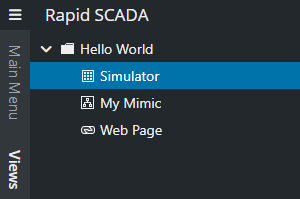 Views | Docs Center | Rapid SCADA 扩展平台